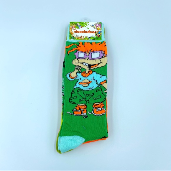 Nickelodeon Other - New Nickelodeon Rugrats Chuckie Finster Crew Socks